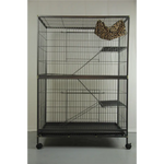 YES4PETS Pet 140cm 4 Level Bird Ferret Parrot Cage Aviary Cat Castor - Pet Care > Bird > Bird Cages & Stands