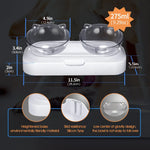 YES4PETS Pet Bowl Water Bowls Portable Anti Slip Skid Feeder Dog Rabbit Cat - Pet Care > Dog Supplies > Dog Bowls