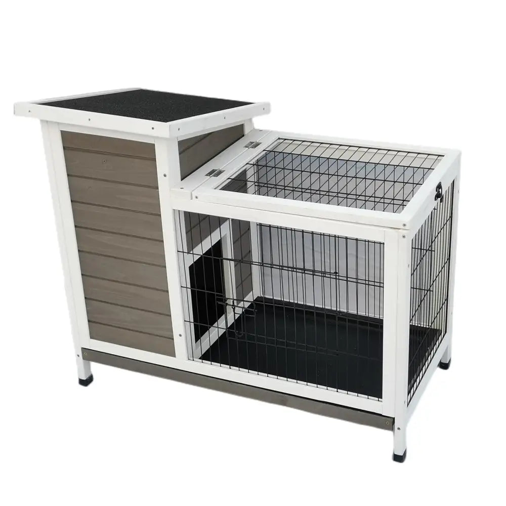 YES4PETS Rabbit Hutch House Cage Guinea Pig Ferret Cage - Pet Care > Coops & Hutches > Small Animal Habitats & Cages