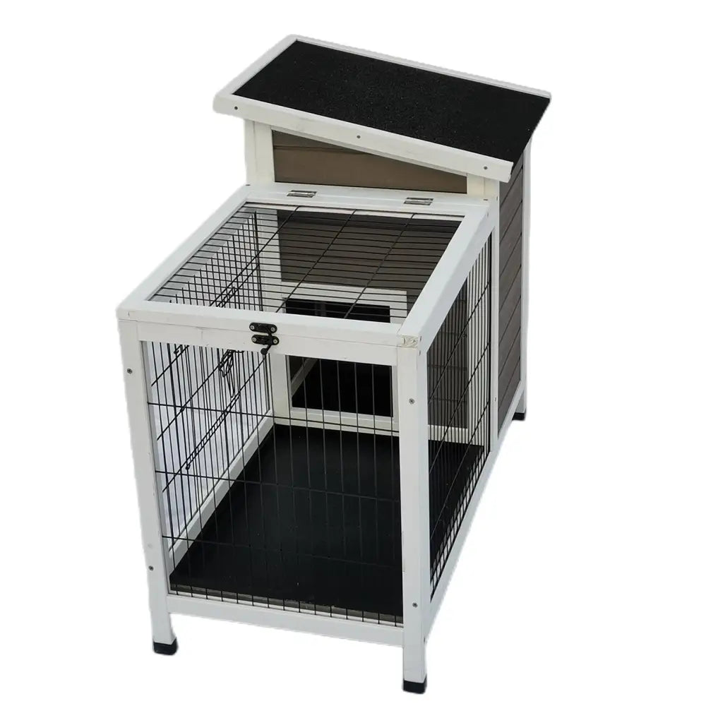 YES4PETS Rabbit Hutch House Cage Guinea Pig Ferret Cage - Pet Care > Coops & Hutches > Small Animal Habitats & Cages