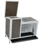 YES4PETS Rabbit Hutch House Cage Guinea Pig Ferret Cage - Pet Care > Coops & Hutches > Small Animal Habitats & Cages
