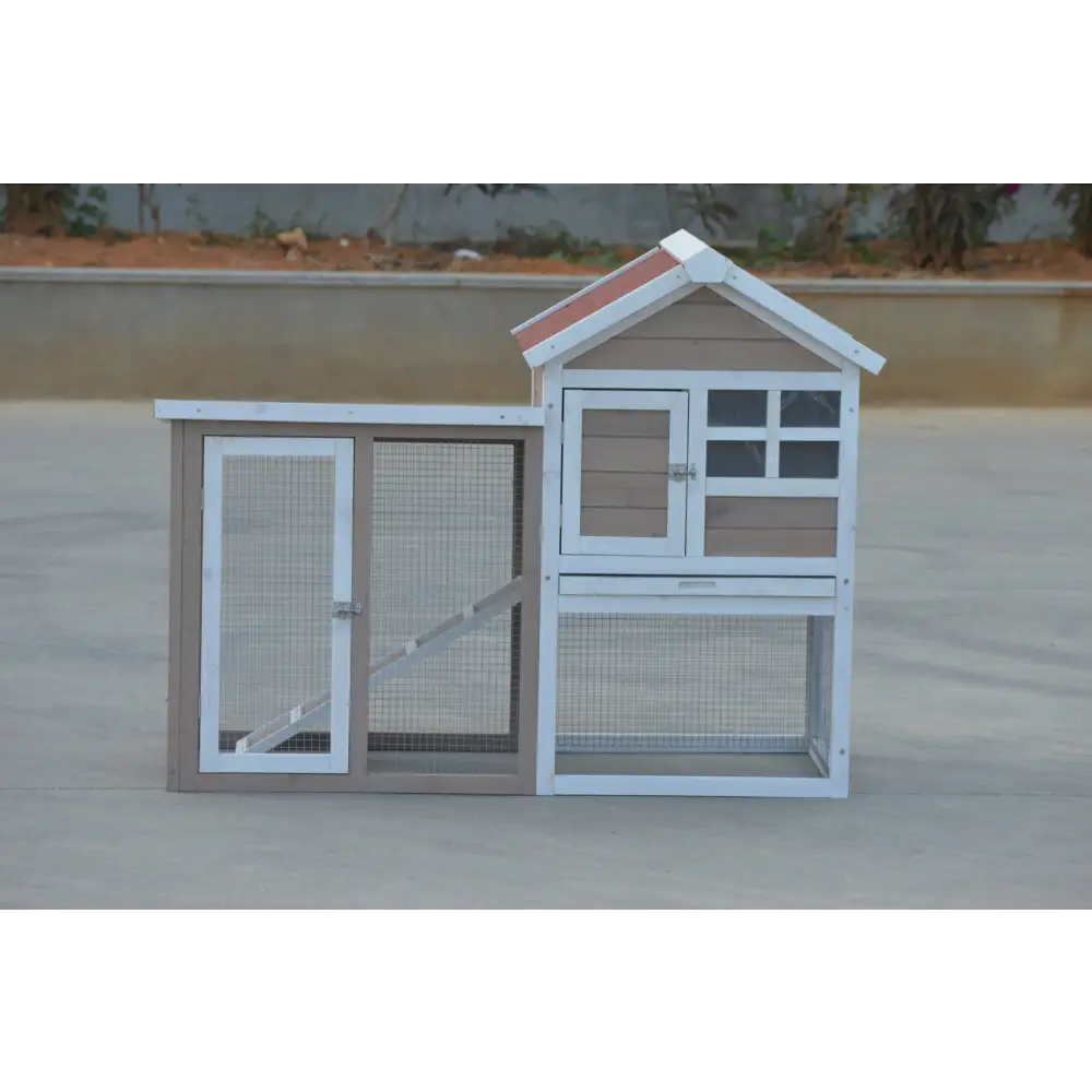 YES4PETS Rabbit Hutch Small Ferret Guinea Pig Cage Hen Chook Cat Kitten House - Pet Care > Coops & Hutches > Small
