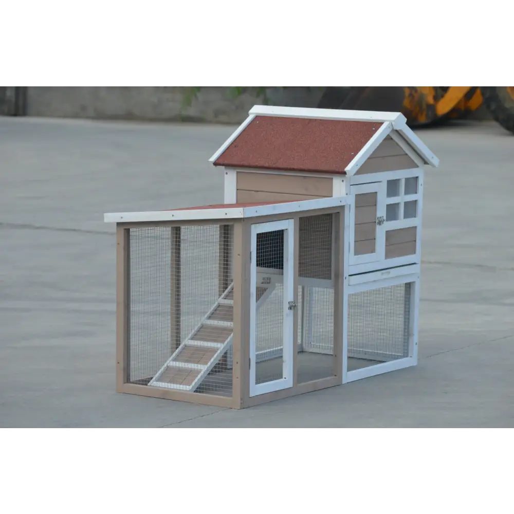 YES4PETS Rabbit Hutch Small Ferret Guinea Pig Cage Hen Chook Cat Kitten House - Pet Care > Coops & Hutches > Small