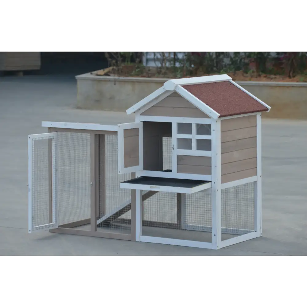 YES4PETS Rabbit Hutch Small Ferret Guinea Pig Cage Hen Chook Cat Kitten House - Pet Care > Coops & Hutches > Small