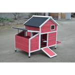 YES4PETS Red Chicken Coop Rabbit Hutch Cat Cage Hen Chook House - Pet Care > Coops & Hutches > Small Animal Habitats &