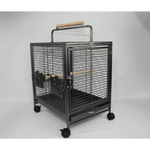 YES4PETS Small Bird Transport Budgie Cage Parrot Aviary Carrier With Wheel - Pet Care > Bird > Bird Cages & Stands