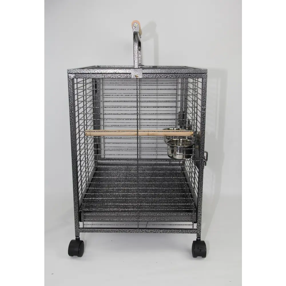 YES4PETS Small Bird Transport Budgie Cage Parrot Aviary Carrier With Wheel - Pet Care > Bird > Bird Cages & Stands