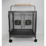 YES4PETS Small Bird Transport Budgie Cage Parrot Aviary Carrier With Wheel - Pet Care > Bird > Bird Cages & Stands