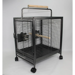 YES4PETS Small Bird Transport Budgie Cage Parrot Aviary Carrier With Wheel - Pet Care > Bird > Bird Cages & Stands