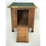YES4PETS Small Chicken Coop Rabbit Hutch Ferret Cage Guinea Pig Cat Nesting Box Brown - Pet Care > Coops & Hutches >