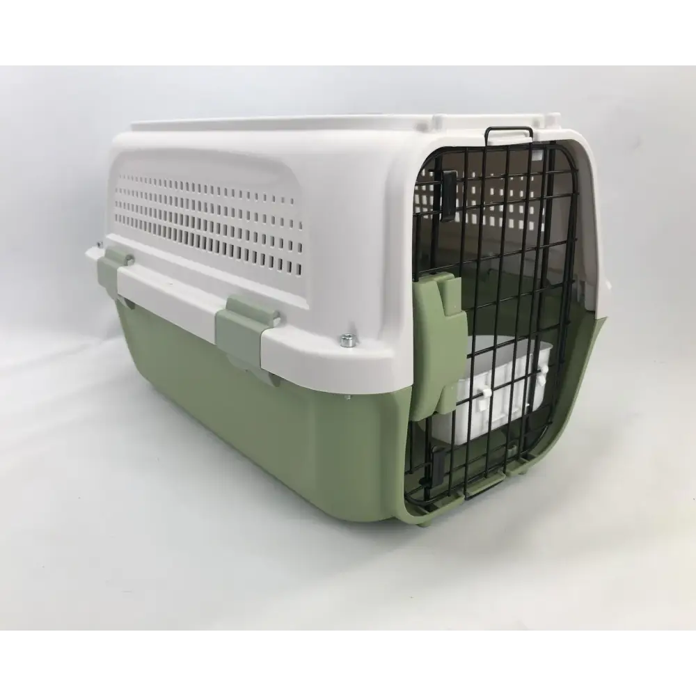 YES4PETS Small Dog Cat Rabbit Crate Pet Kitten Carrier Parrot Cage Green - Pet Care > Dog Supplies > Dog Carriers &