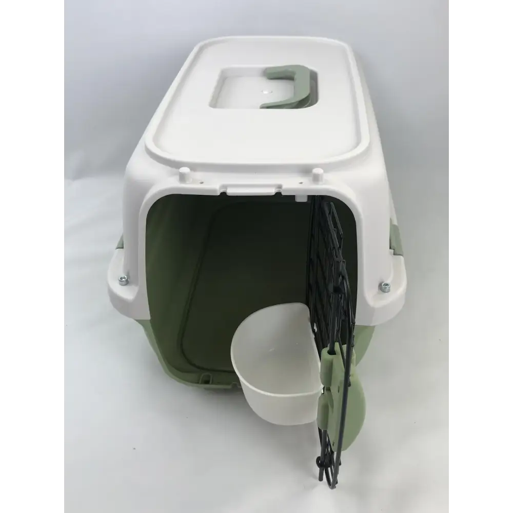 YES4PETS Small Dog Cat Rabbit Crate Pet Kitten Carrier Parrot Cage Green - Pet Care > Dog Supplies > Dog Carriers &