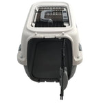 YES4PETS Small Dog Cat Rabbit Crate Pet Kitten Carrier Parrot Cage Grey - Pet Care > Dog Supplies > Dog Carriers &