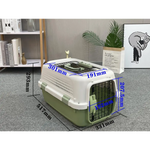 YES4PETS Small Dog Cat Rabbit Crate Pet Kitten Carrier Parrot Cage Green - Pet Care > Dog Supplies > Dog Carriers &
