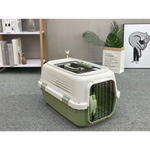 YES4PETS Small Dog Cat Rabbit Crate Pet Kitten Carrier Parrot Cage Green - Pet Care > Dog Supplies > Dog Carriers &