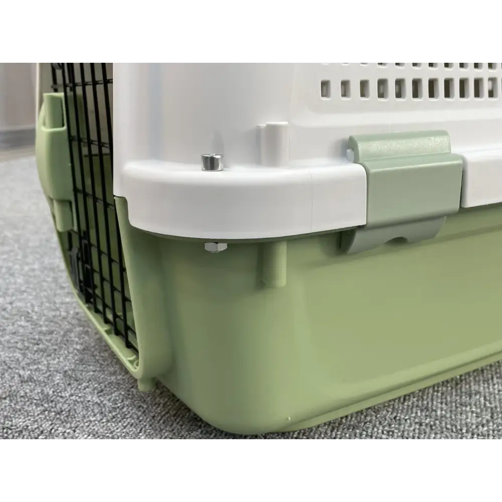 YES4PETS Small Dog Cat Rabbit Crate Pet Kitten Carrier Parrot Cage Green - Pet Care > Dog Supplies > Dog Carriers &