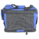 YES4PETS Small Foldable Pet Soft Dog Cat Puppy Rabbit Crate Bag With Curtain-Blue - Pet Care > Cat Supplies > Cat