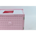 YES4PETS Small Plastic Pet Dog Puppy Cat House Kennel Pink - Pet Care > Dog Supplies > Dog Playpens & Gates