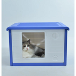 YES4PETS Small Plastic Pet Dog Puppy House Kennel Blue - Pet Care > Dog Supplies > Dog Playpens & Gates