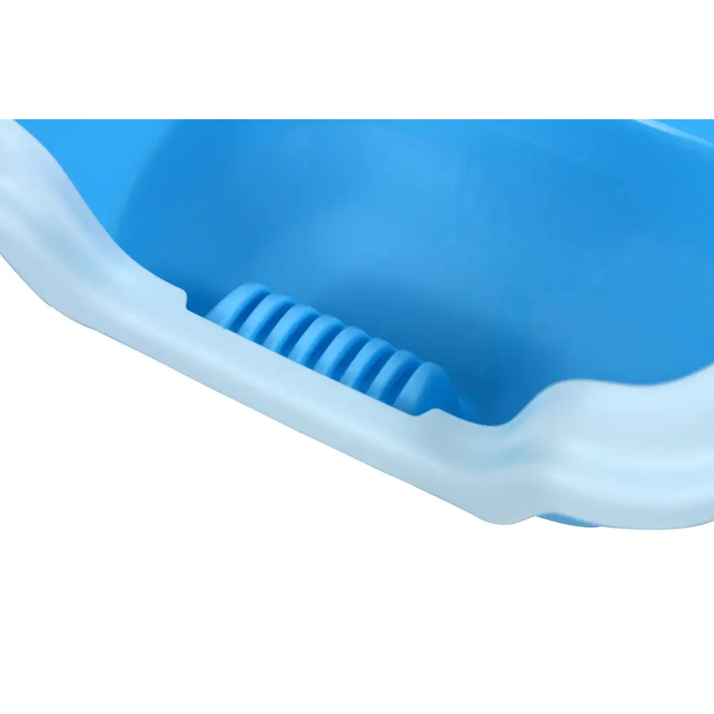 YES4PETS Small Portable Cat Rabbit Toilet Litter Box Tray with Scoop Blue - Pet Care > Cat Supplies > Cat Litter