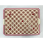 YES4PETS Small Portable Dog Potty Training Tray Mat Pet Puppy Toilet Trays Loo Pad Pink - Pet Care > Dog Supplies > Dog