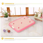 YES4PETS Small Portable Dog Potty Training Tray Mat Pet Puppy Toilet Trays Loo Pad Pink - Pet Care > Dog Supplies > Dog