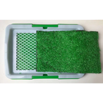 YES4PETS Small Portable Dog Potty Training Tray Pet Puppy Toilet Trays Loo Pad Mat 45x33 cm - Pet Care > Dog Supplies >