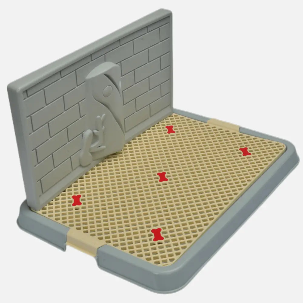 YES4PETS Small Portable Dog Potty Training Tray Pet Puppy Toilet Trays Loo Pad Mat Blue - Pet Care > Dog Supplies > Dog