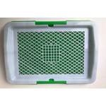 YES4PETS Small Portable Dog Potty Training Tray Pet Puppy Toilet Trays Loo Pad Mat 45x33 cm - Pet Care > Dog Supplies >
