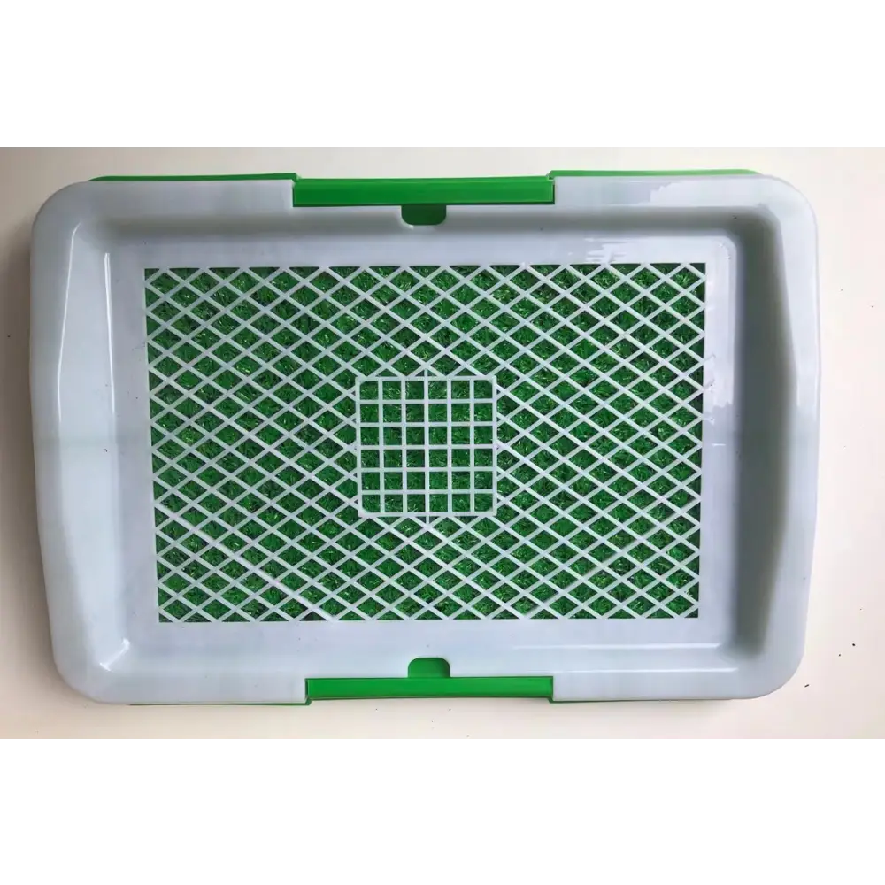 YES4PETS Small Portable Dog Potty Training Tray Pet Puppy Toilet Trays Loo Pad Mat 45x33 cm - Pet Care > Dog Supplies >