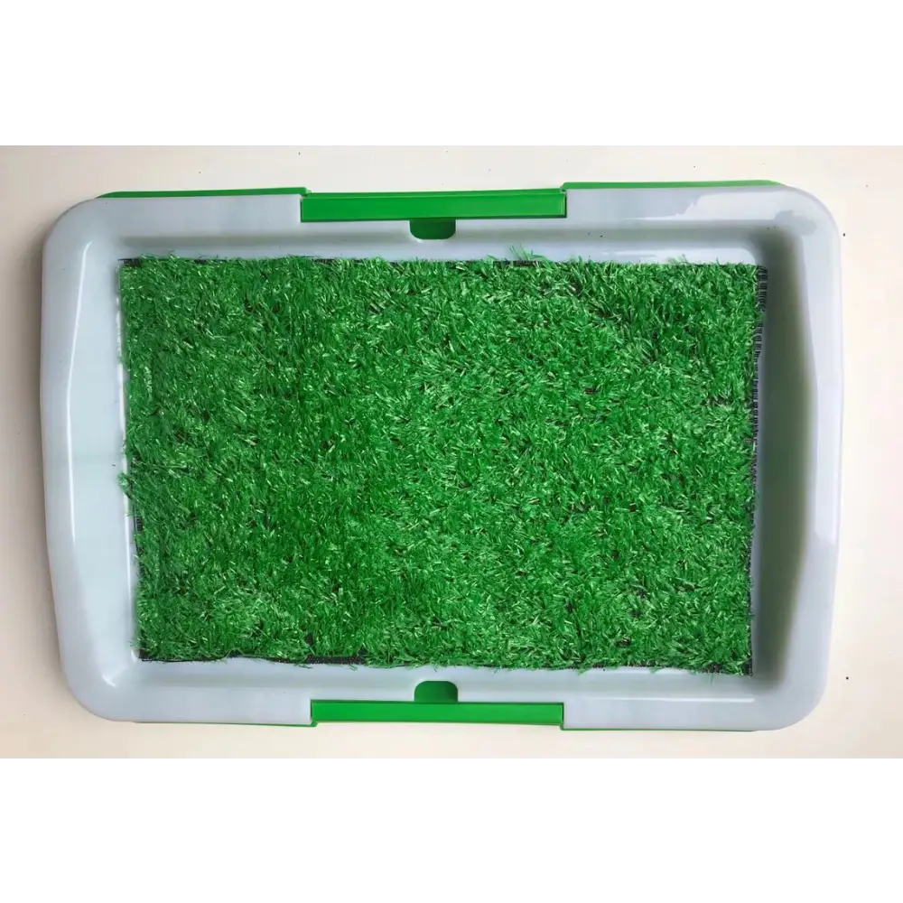 YES4PETS Small Portable Dog Potty Training Tray Pet Puppy Toilet Trays Loo Pad Mat 45x33 cm - Pet Care > Dog Supplies >