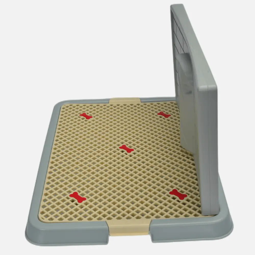 YES4PETS Small Portable Dog Potty Training Tray Pet Puppy Toilet Trays Loo Pad Mat Blue - Pet Care > Dog Supplies > Dog