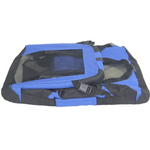 YES4PETS Small Portable Foldable Dog Cat Puppy Soft Crate Cage-Blue - Pet Care > Dog Supplies > Dog Carriers & Crates