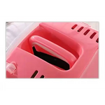 YES4PETS Small Portable Travel Dog Cat Crate Pet Carrier Cage Comfort With Mat-Pink - Pet Care > Dog Supplies > Dog