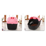 YES4PETS Small Portable Travel Dog Cat Crate Pet Carrier Cage Comfort With Mat-Pink - Pet Care > Dog Supplies > Dog