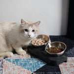 YES4PETS Stainless Steel Pet Bowl Water Bowls Portable Anti Slip Skid Feeder Dog Rabbit Cat - Pet Care > Dog Supplies >