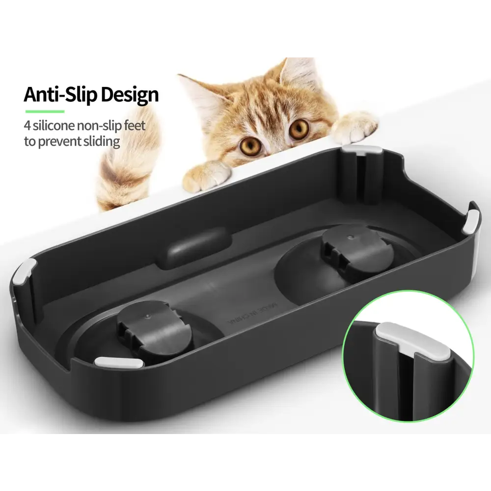 YES4PETS Stainless Steel Pet Bowl Water Bowls Portable Anti Slip Skid Feeder Dog Rabbit Cat - Pet Care > Dog Supplies >