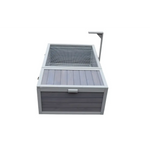 YES4PETS Tortoise House Turtle Habitat Enclosure Wooden Small Animal Hutch Indoor Outdoor - Pet Care > Coops & Hutches