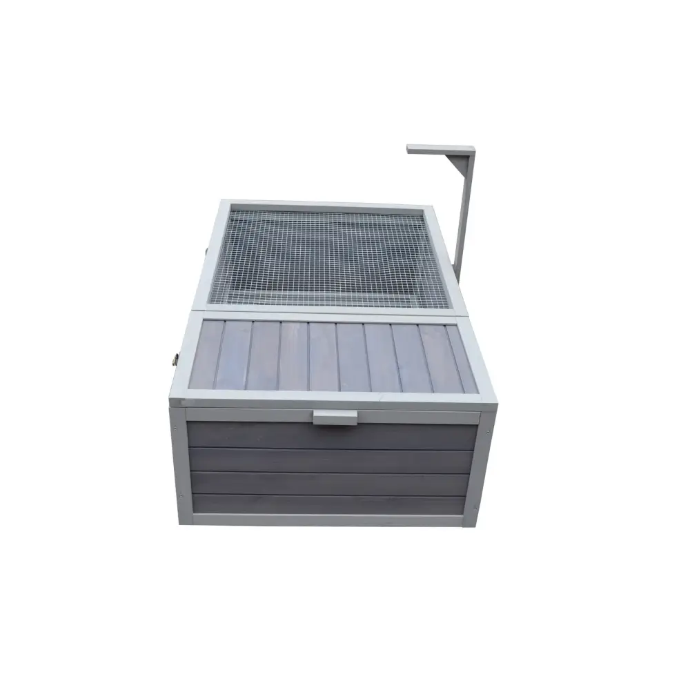 YES4PETS Tortoise House Turtle Habitat Enclosure Wooden Small Animal Hutch Indoor Outdoor - Pet Care > Coops & Hutches