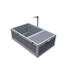 YES4PETS Tortoise House Turtle Habitat Enclosure Wooden Small Animal Hutch Indoor Outdoor - Pet Care > Coops & Hutches