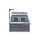 YES4PETS Tortoise House Turtle Habitat Enclosure Wooden Small Animal Hutch Indoor Outdoor - Pet Care > Coops & Hutches
