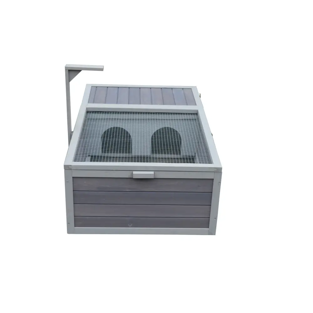 YES4PETS Tortoise House Turtle Habitat Enclosure Wooden Small Animal Hutch Indoor Outdoor - Pet Care > Coops & Hutches