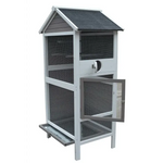 YES4PETS Wooden XL Pet Cages Aviary Carrier Travel Canary Parrot Bird Cage - Pet Care > Bird > Bird Cages & Stands