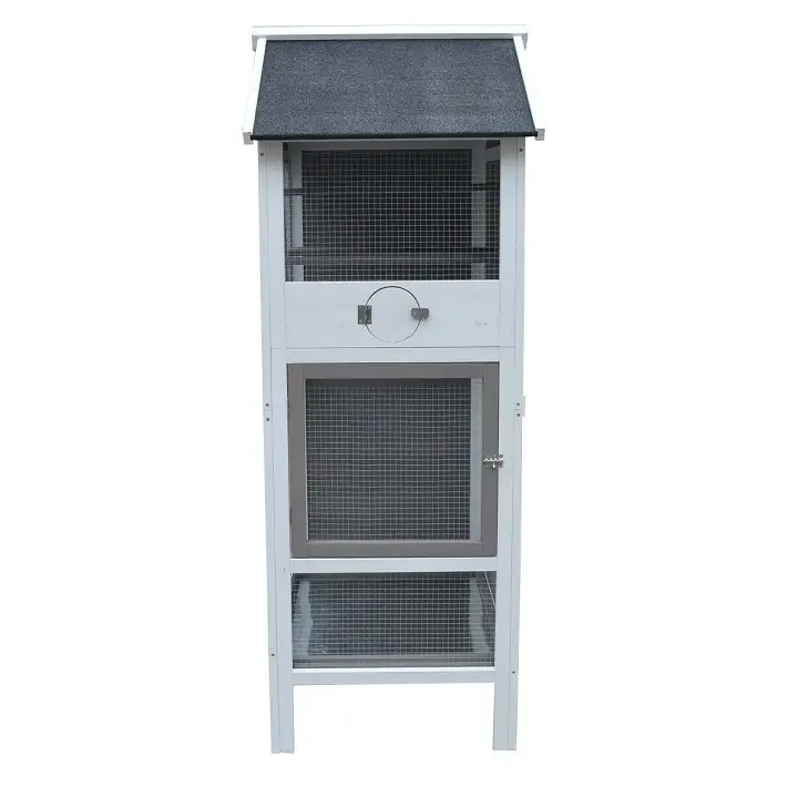 YES4PETS Wooden XL Pet Cages Aviary Carrier Travel Canary Parrot Bird Cage - Pet Care > Bird > Bird Cages & Stands