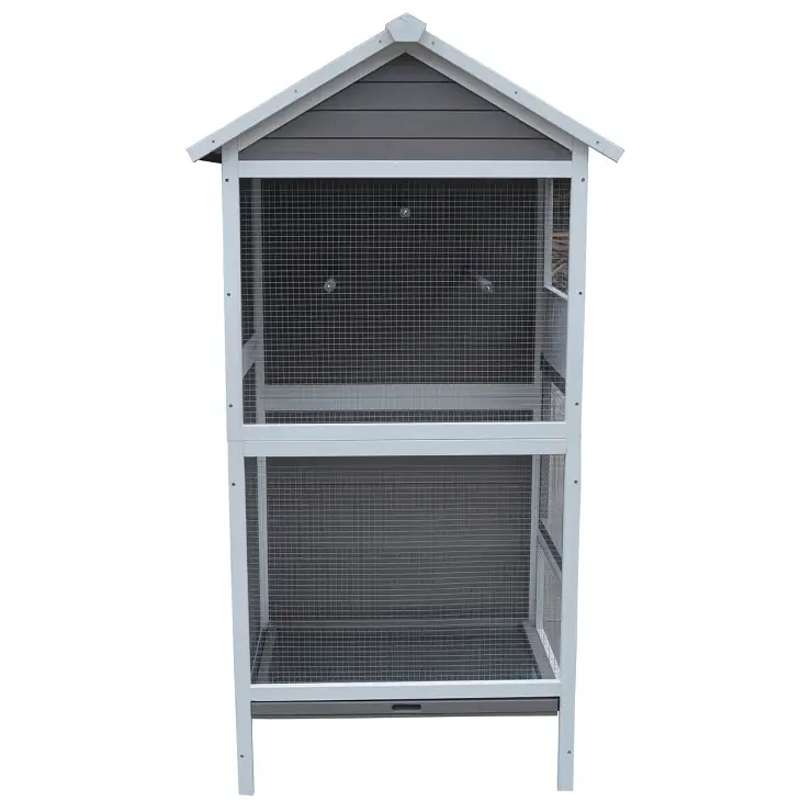 YES4PETS Wooden XL Pet Cages Aviary Carrier Travel Canary Parrot Bird Cage - Pet Care > Bird > Bird Cages & Stands