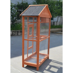 YES4PETS Wooden XXL Pet Cages Aviary Carrier Travel Canary Parrot Bird Cage - Pet Care > Bird > Bird Cages & Stands