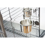 YES4PETS XL Bird Cage Pet Parrot Aviary with Perch & Feeder - Pet Care > Bird > Bird Cages & Stands