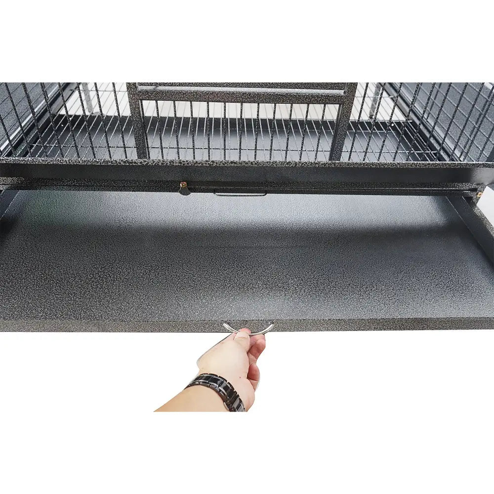 YES4PETS XL Bird Cage Pet Parrot Aviary with Perch & Feeder - Pet Care > Bird > Bird Cages & Stands