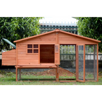 YES4PETS XL Chicken Coop Rabbit Guinea Pig Hutch Ferret Hen House - Pet Care > Coops & Hutches > Small Animal Habitats