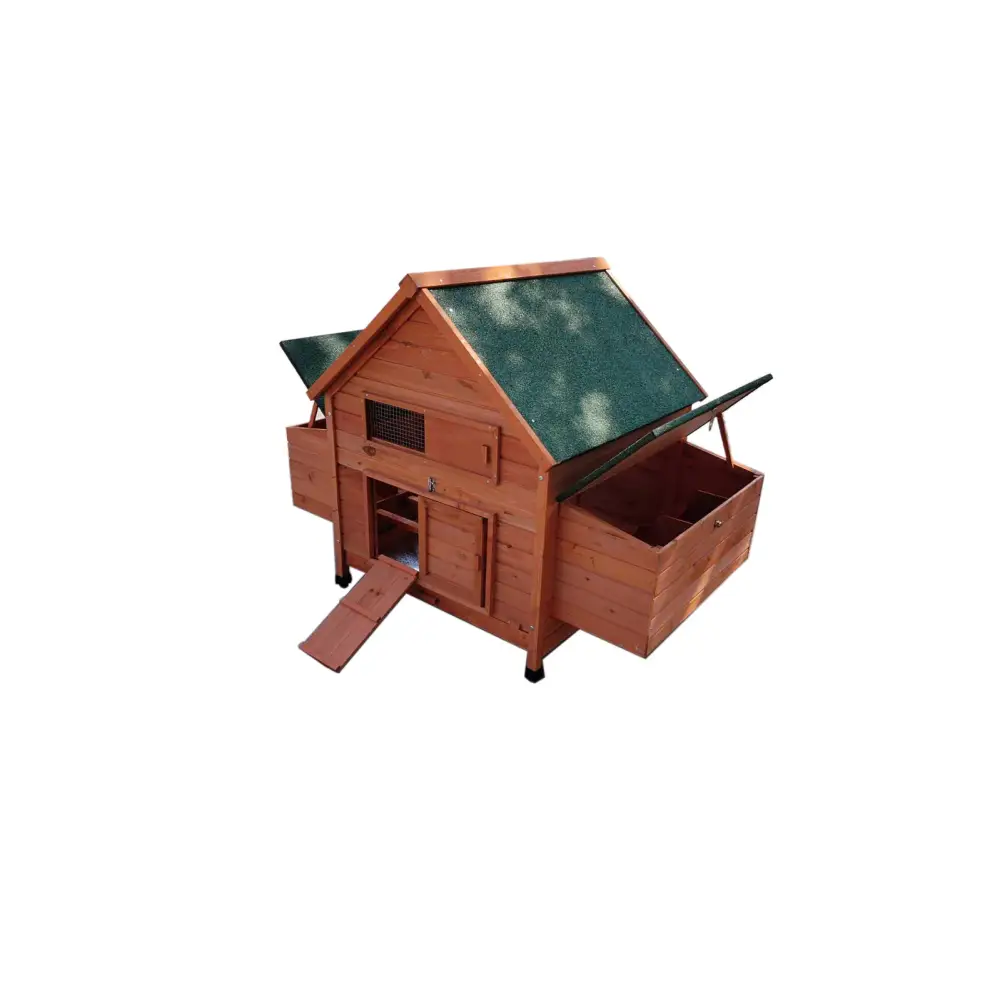 YES4PETS XL Chicken Coop Rabbit Hutch Ferret Cage Hen Chook Cat Kitten House With Run - Pet Care > Coops & Hutches >